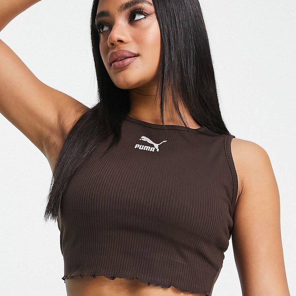 Puma Classics Cozy Club Crop Top